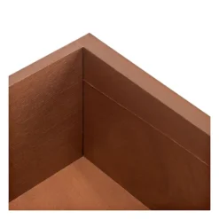 Console Tables-Kirkland's Home Modern Carved Accent Console Table Brown