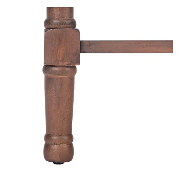 Console Tables-Kirkland's Home Modern Carved Accent Console Table Brown