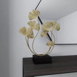 Statues & Figurines-Kirkland's Home Modern Nature Statue Gold