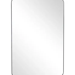 Decorative Mirrors-Kirkland's Home Moira Rectangular Thin Frame Mirror