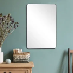 Decorative Mirrors-Kirkland's Home Moira Rectangular Thin Frame Mirror
