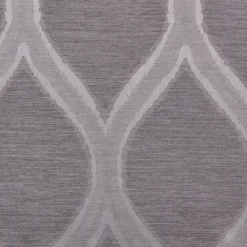 Curtains & Drapes-Kirkland's Home Monte Curtain Panel Set, 108 In. Gray