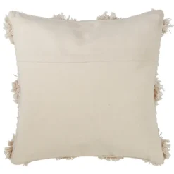 Pillows-Kirkland's Home Moroccan Tufted Pom Pom Throw Pillow Ivory