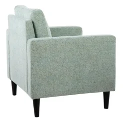 Accent Chairs-Kirkland's Home Mossy Contemporary Upholstered Accent Chair Green
