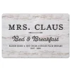 Kitchen & Floor Mats-Kirkland's Home Mrs. Claus Bed & Breakfast Christmas Floor Mat Tan/Black