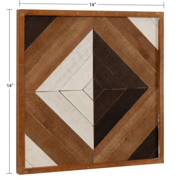 Wall Plaques-Kirkland's Home Multicolor Wood Ballez Wall Plaques, Set Of 3 Brown/Black/White
