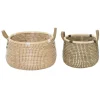 Baskets & Boxes-Kirkland's Home Multicolor Wooden Baskets, Set Of 2 Tan