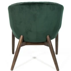 Accent Chairs-Kirkland's Home Nadia Velvet Club Chair Green