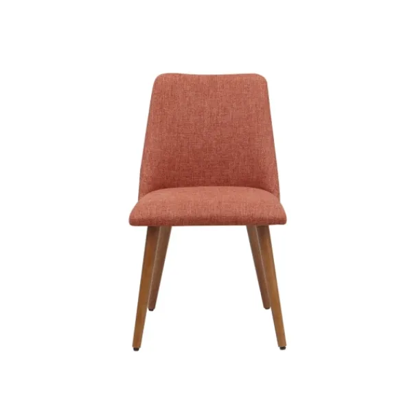 Dining Chairs-Kirkland's Home Nadine Retro Dining Chairs, Set Of 2 Orange