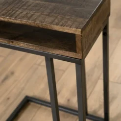 Accent & End Tables-Kirkland's Home Nash C-Table Brown/Gray