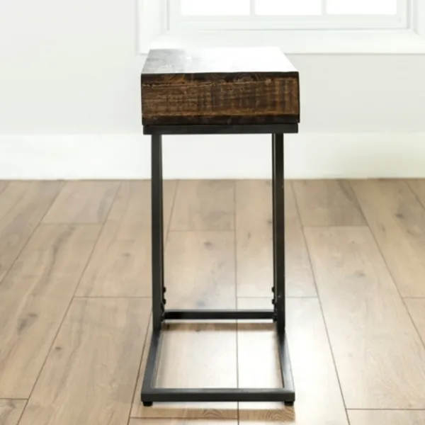 Accent & End Tables-Kirkland's Home Nash C-Table Brown/Gray