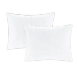 Bedspreads & Coverlets-Kirkland's Home Nash 3-Pc. Reversible Queen Coverlet Set White