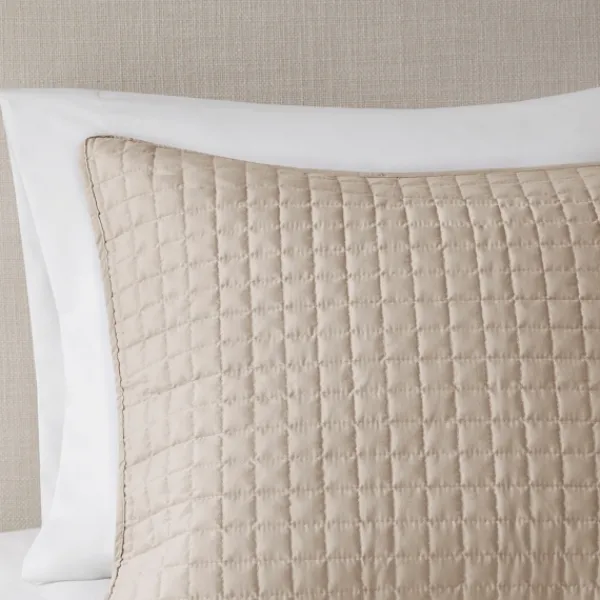 Bedspreads & Coverlets-Kirkland's Home Nash 3-Pc. Reversible Queen Coverlet Set Brown