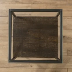 Accent & End Tables-Kirkland's Home Nash Side Table Brown/Gray