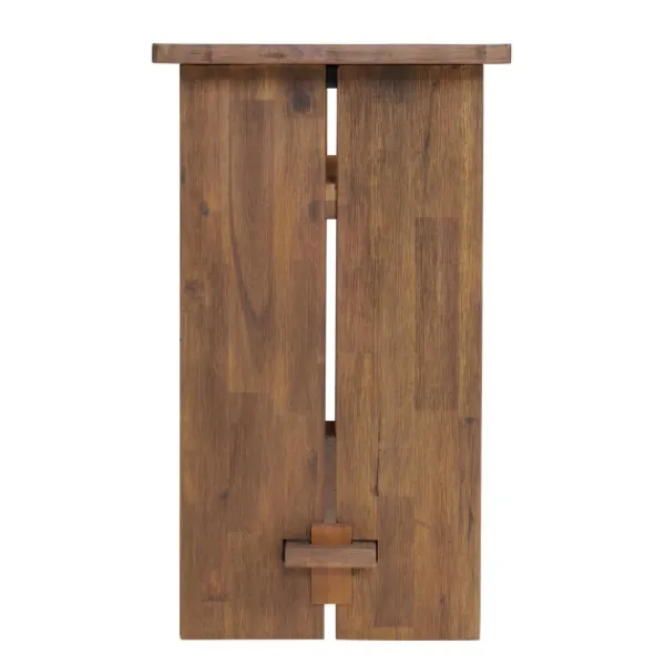 Console Tables-Kirkland's Home Natural Acacia Wood Farmhouse Console