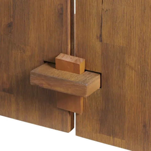 Console Tables-Kirkland's Home Natural Acacia Wood Farmhouse Console
