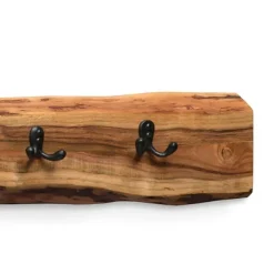 Hooks-Kirkland's Home Natural Acacia Wood Live Edge Wall Hooks