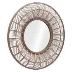 Framed Mirrors-Kirkland's Home Natural Bone Safari Framed Mirror