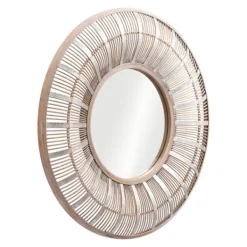 Framed Mirrors-Kirkland's Home Natural Bone Safari Framed Mirror