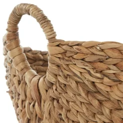 Baskets & Boxes-Kirkland's Home Natural Braided Seagrass Basket Tan