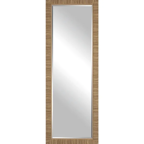 Decorative Mirrors-Kirkland's Home Natural Coastal Full-Length Wall Mirror
