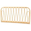 Beds & Headboards-Kirkland's Home Natural Curved Rat Wall Mounted Queen Headboard Tan