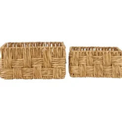 Baskets & Boxes-Kirkland's Home Natural Fibers 2-Pc. Jute Basket Set Brown