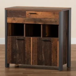 Cabinets & Sideboards-Kirkland's Home Natural Grain Wood Cabinet