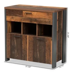 Cabinets & Sideboards-Kirkland's Home Natural Grain Wood Cabinet