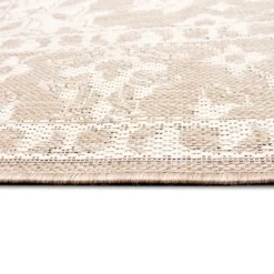 Outdoor Rugs-Kirkland's Home Natural Ivy Indoor/Outdoor Area Rug, 4X7 Tan