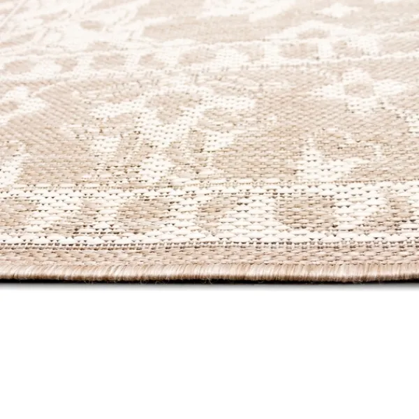 Outdoor Rugs-Kirkland's Home Natural Ivy Indoor/Outdoor Area Rug, 4X7 Tan