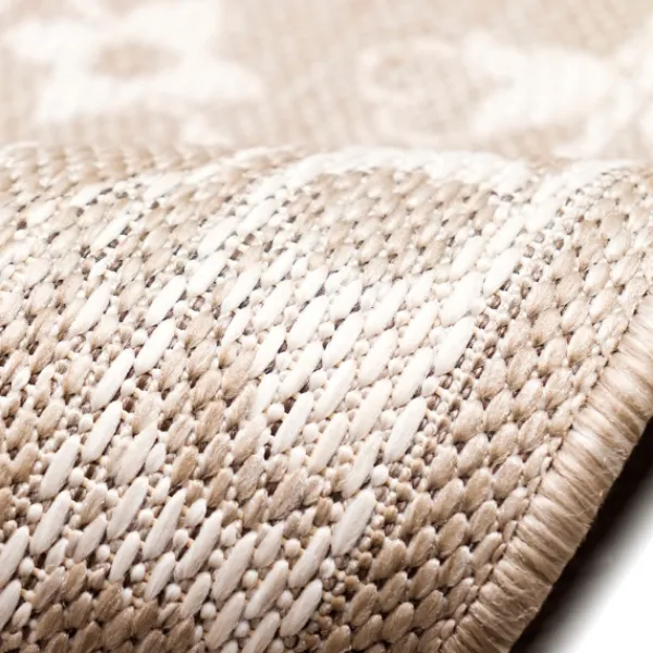 Outdoor Rugs-Kirkland's Home Natural Ivy Indoor/Outdoor Area Rug, 4X7 Tan