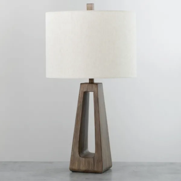 Table Lamps-Kirkland's Home Natural Kaleigh Table Lamp White