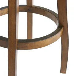 Bar Stools & Counter Height Stools-Kirkland's Home Natural Linen 2-Pc. Barrel Base Bar Stool Set Tan