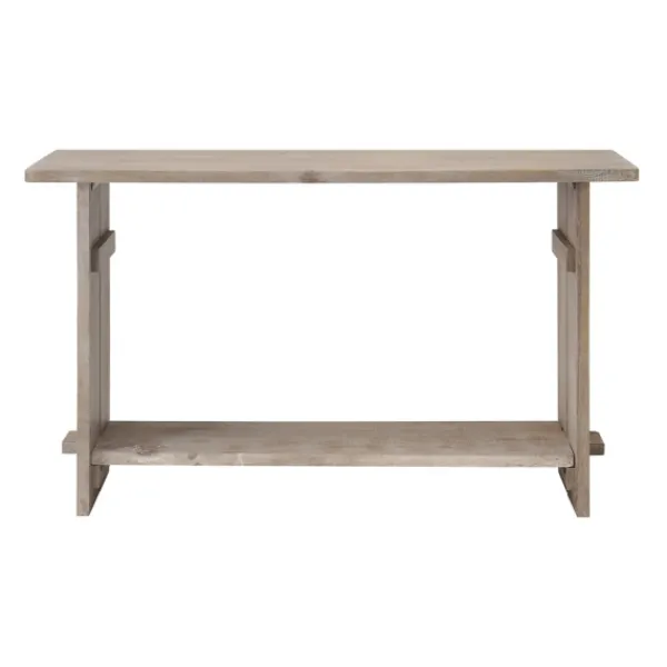 Console Tables-Kirkland's Home Natural Mango Wood Farmhouse Console