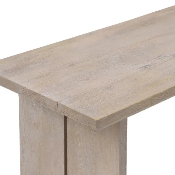 Console Tables-Kirkland's Home Natural Mango Wood Farmhouse Console