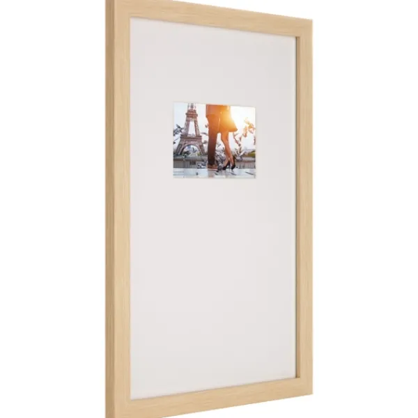 Gallery Wall Frames-Kirkland's Home Natural Offset Mat 4X6 5-Pc. Gallery Wall Set Tan