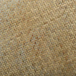 Bar Stools & Counter Height Stools-Kirkland's Home Natural Rat Upholstered Wood Counter Stool Tan