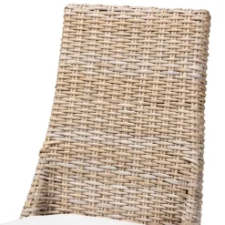 Dining Chairs-Kirkland's Home Natural Rattan High Back Dining Chairs, Set Of 2 Brown