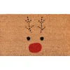 Doormats-Kirkland's Home Natural Rudolph Coir And Vinyl Doormat, 29 In. Tan