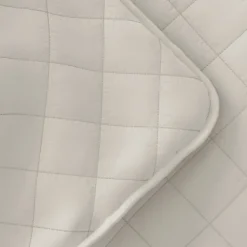 Quilts-Kirkland's Home Natural Stitched Diamond 3-Pc. King Quilt Set Ivory