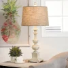 Table Lamps-Kirkland's Home Natural Traditional Farmhouse Table Lamp Tan