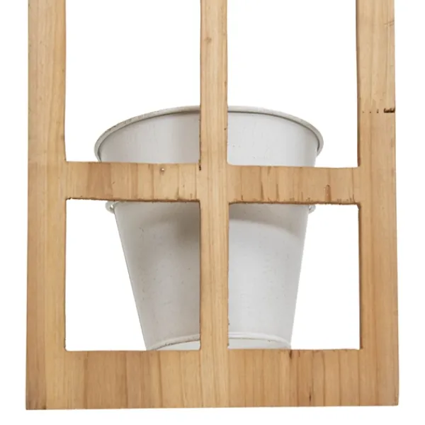 Wall Storage-Kirkland's Home Natural Wood Arch Frame Wall Planter