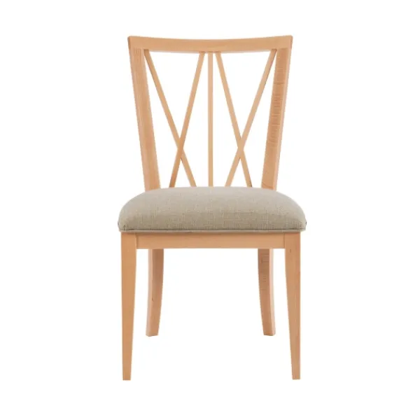 Dining Chairs-Kirkland's Home Natural Wood Architectural Dining Chairs, Set Of 2 Tan
