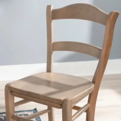 Dining Chairs-Kirkland's Home Natural Wood Farmhouse Dining Chairs, Set Of 2 Tan
