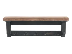 Hooks-Kirkland's Home Natural Wood Sawhorse Coat Rack