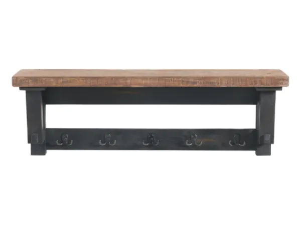 Hooks-Kirkland's Home Natural Wood Sawhorse Coat Rack