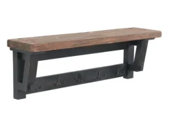 Hooks-Kirkland's Home Natural Wood Sawhorse Coat Rack