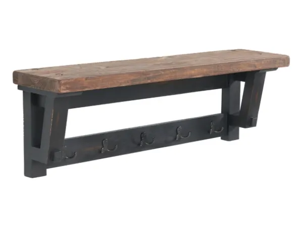 Hooks-Kirkland's Home Natural Wood Sawhorse Coat Rack