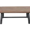 Coffee Tables-Kirkland's Home Natural Wood Sawhorse Coffee Table, 48X32 In. Tan